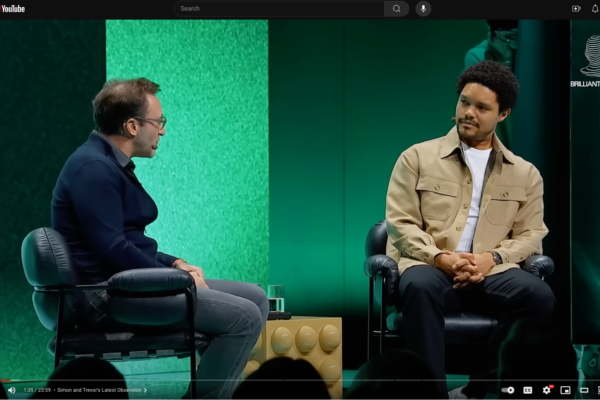 Simon Sinek & Trevor Noah on Friendship, Loneliness, Vulnerability, and More